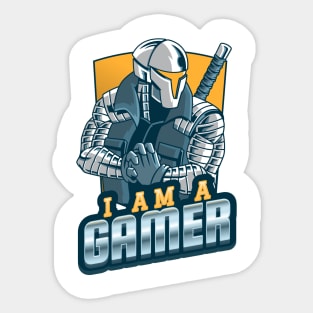 I am a Gamer Sticker